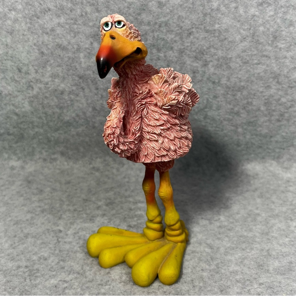 Russ‎ BOBBLE BODS Elizabeth Flamingo Zany Animals Doug Harris Pool Decor